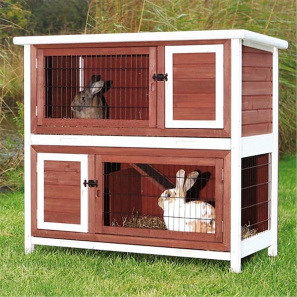 Partyanimal 2-Story Rabbit Hutch, Medium PA139218 - main